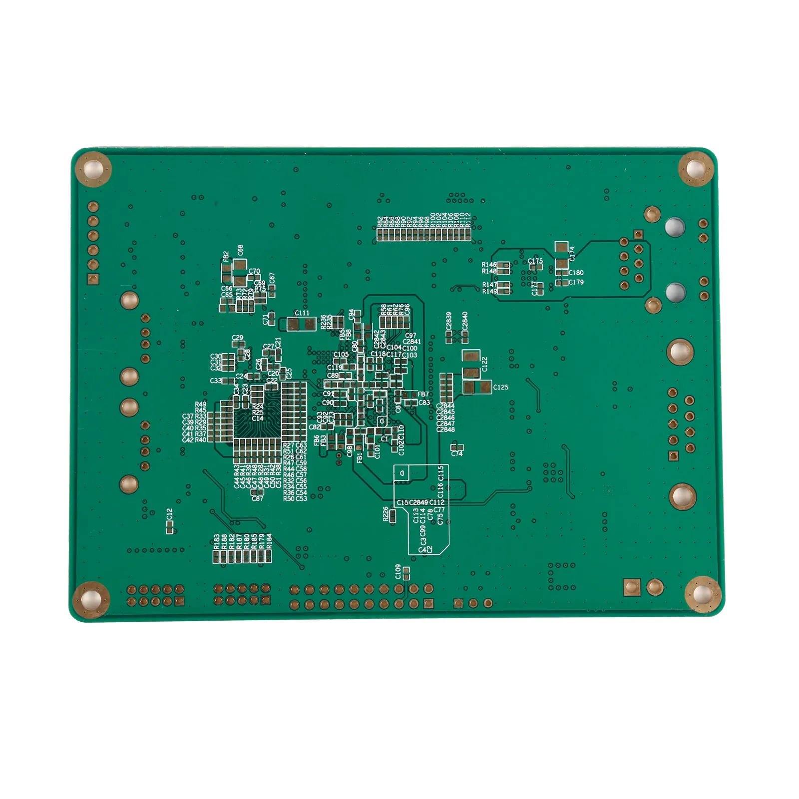 Multi-layer FR-4 PCB with gold finish