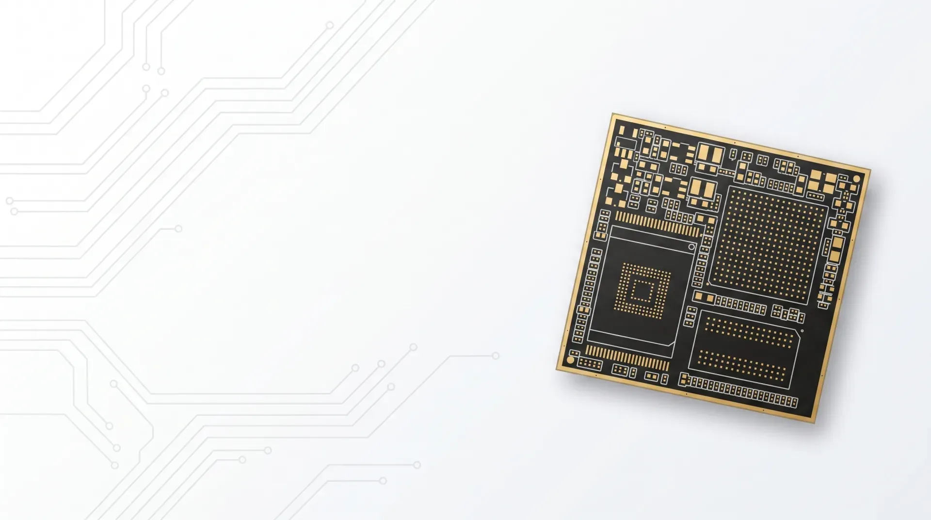 HDI PCB with stacked microvias manufactured by AtlasPCB