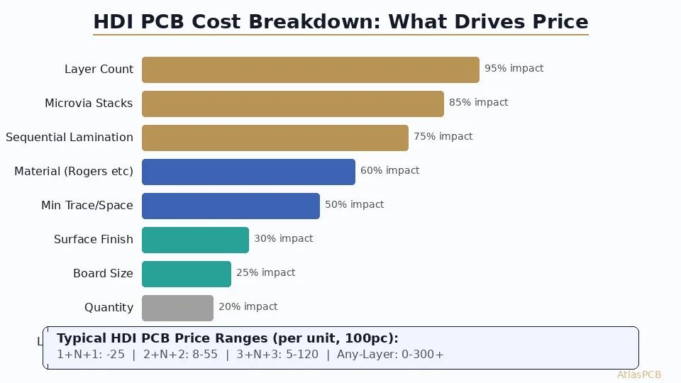 HDI PCB Cost Breakdown: What Drives Pricing and How to Optimize Your Budget