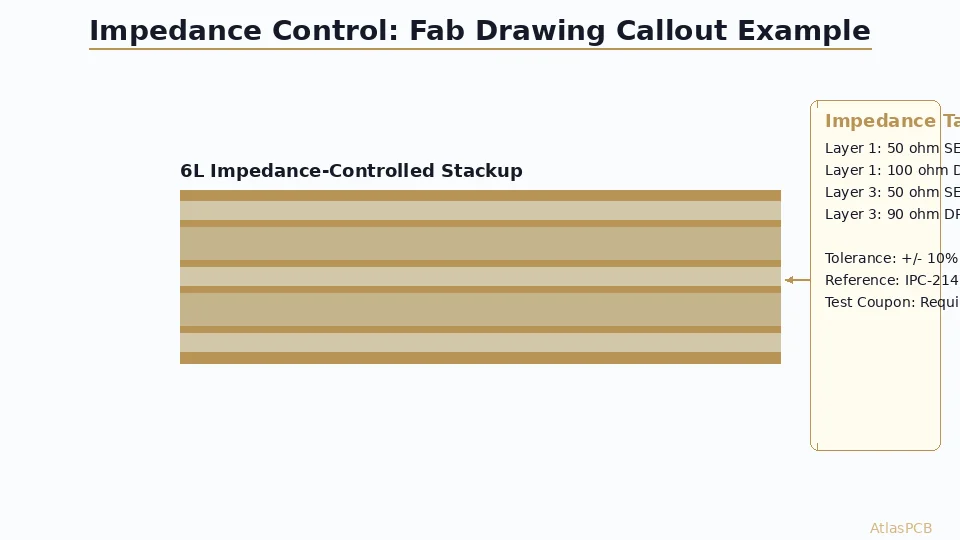 How to Specify Impedance Control on Your PCB Fab Drawing