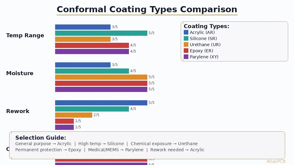 PCB Conformal Coating Selection Guide: Types, IPC Standards, and Application Methods for Electronics Protection