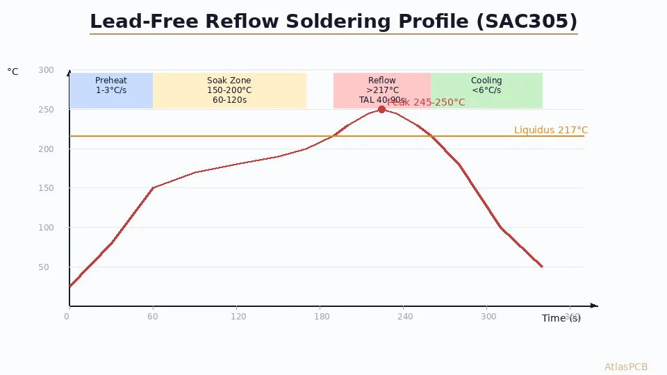 PCB Reflow Oven Profiling: Peak Temperature, Soak Time, and Defect Prevention for BGA Assembly