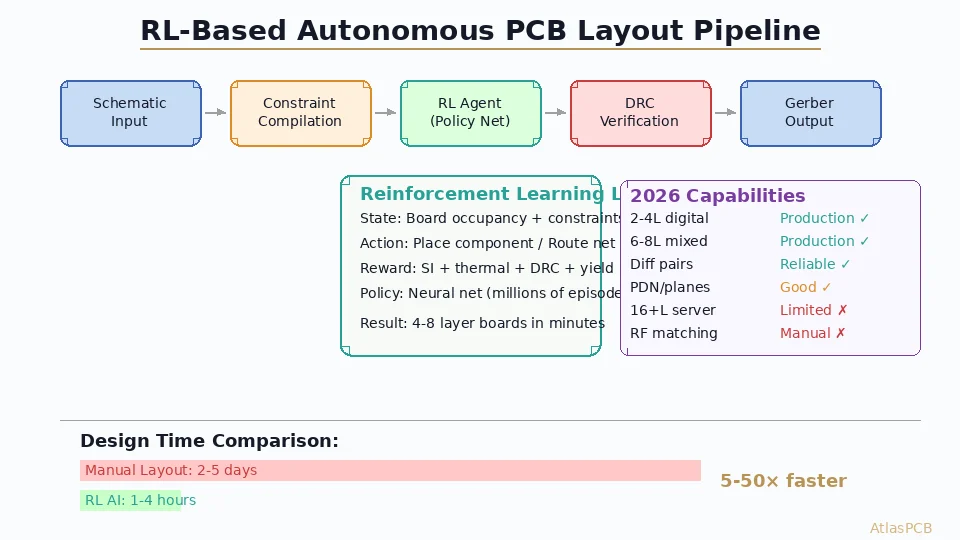 Reinforcement Learning PCB Layout: How Quilter's AI Engine Solves Constraint-Aware Board Generation