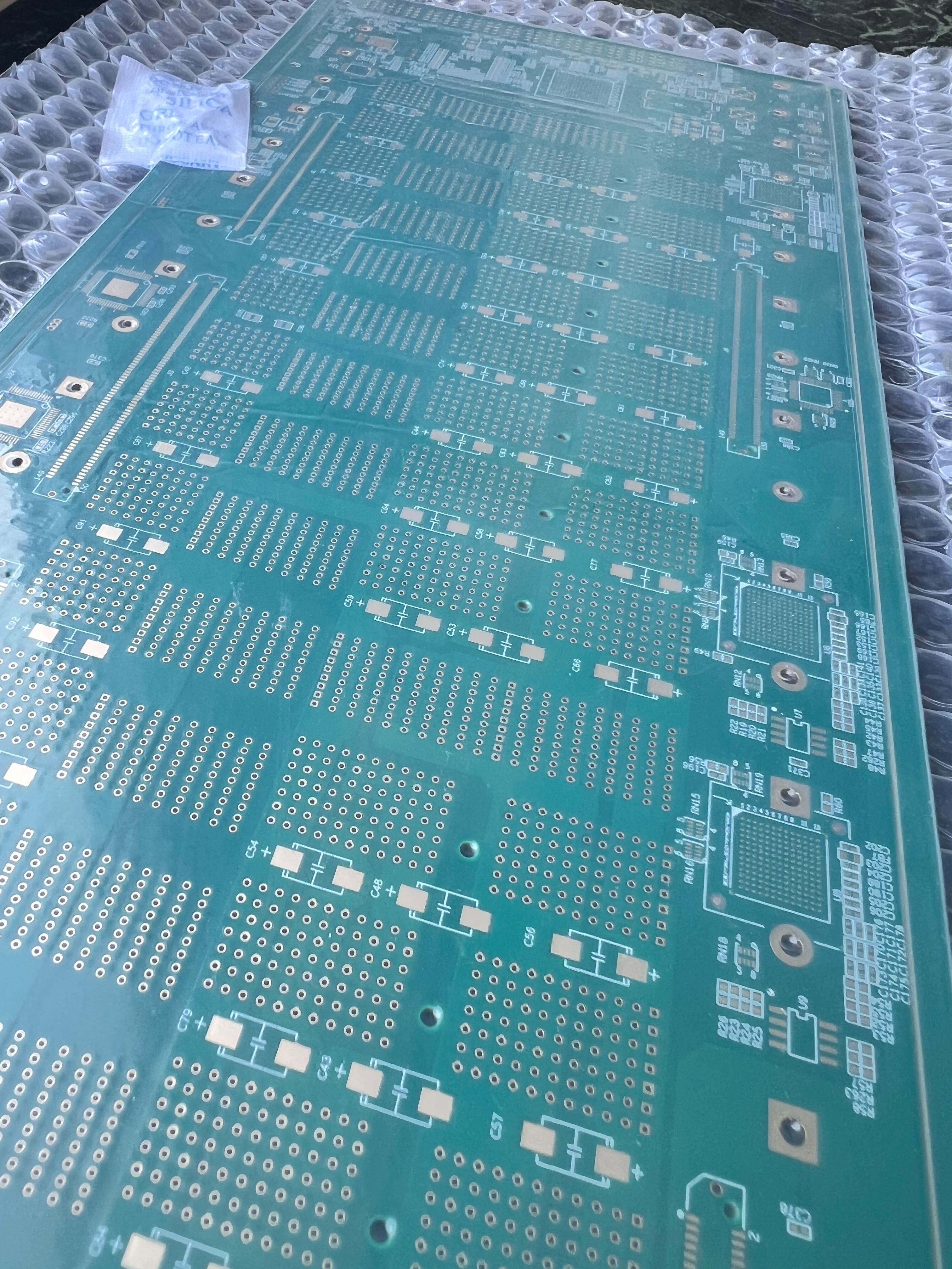 Board from Brian S.'s order, 14L · FR-4 Mid-Loss · ENIG · dense BGA fanout