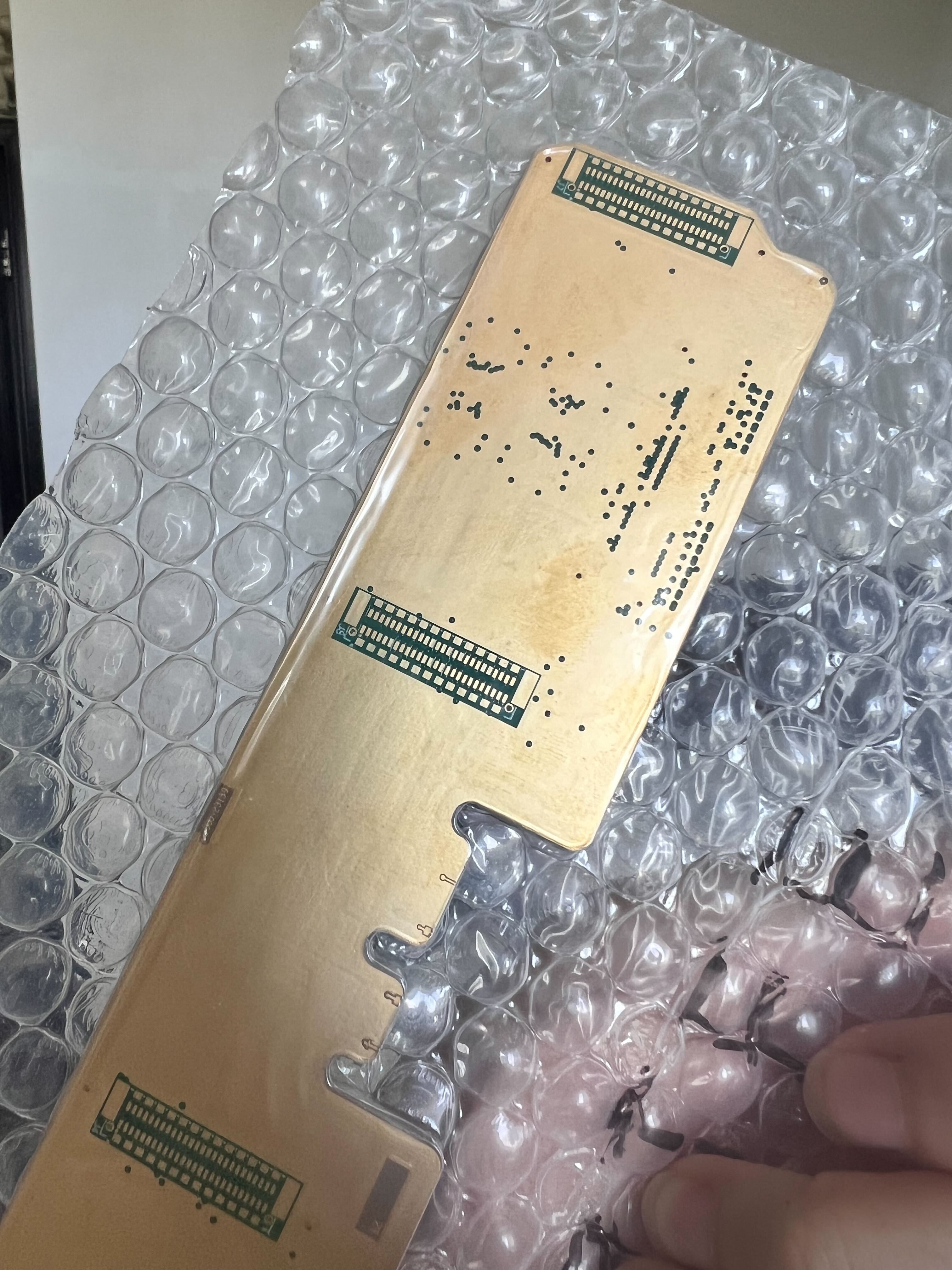 Board from Yusuf A.'s order, PTFE · Immersion Gold · elongated form factor