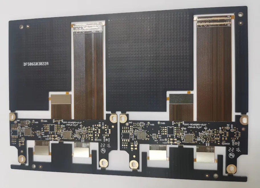 Board from Eyal S.'s order, 6L · Rigid-Flex · ENIG · multi-ribbon